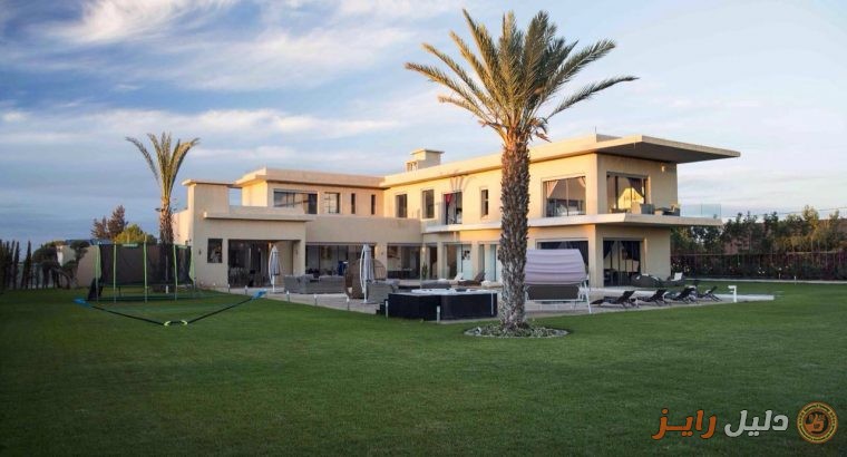 فلل وقصور مفروشة مراكش المغرب