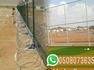 كافه اعمال تركيب شبوك وتسوير اراضي جدة 0508073635