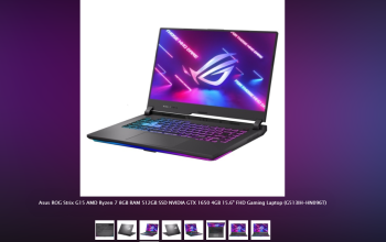 لابتوب قيمنق اسوس روج ستريكس جي 15 رايزن 7 – إكساي