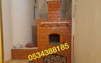 تصميم شوايات خارجية للحدائق والاستراحات في الاحساء