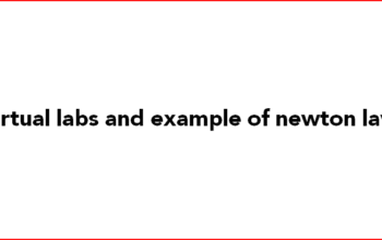 virtual labs and example of newton law