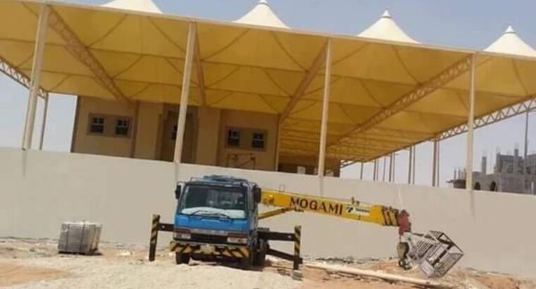 مظلات مواقف السيارات بالرياض 0563866945