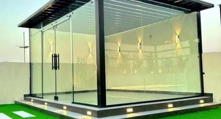 غرف زجاجية ومجالس خارجية في الرياض 0558986944
