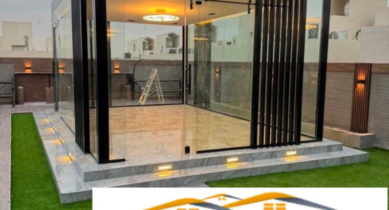 بناء مجالس زجاج بالرياض 0501543950