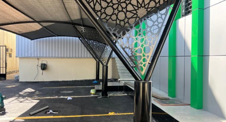 تركيب مظلات مواقف مظلات سيارات في الرياض 05015439
