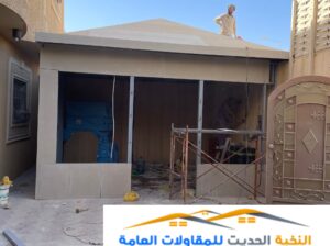 تركيب ملاحق أسمنت بورد بتصميم مبتكر 0501543950