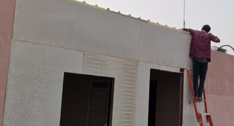 بناء ملحق بألواح اسمنت بورد في الرياض 0551033861