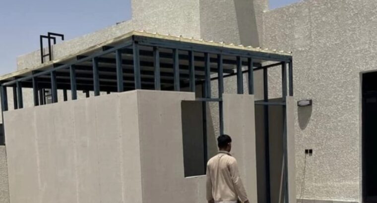 بناء ملحق خارجي اسمنت بورد في الرياض 0551033861