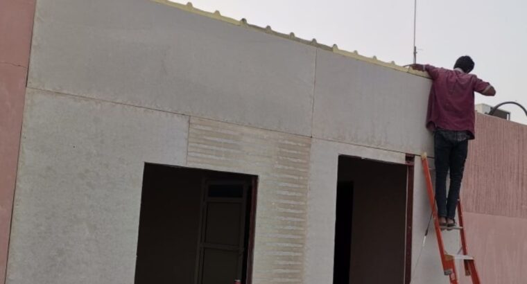 بناء ملحق خارجي اسمنت بورد في الرياض 0551033861