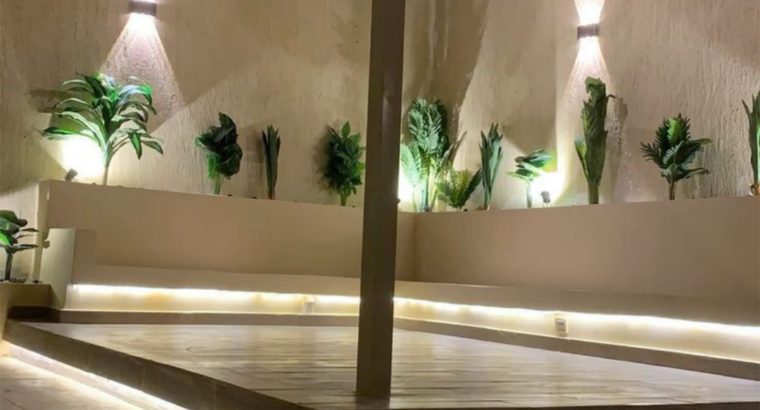 برجولات خشبية وحديد في الرياض | جلسات خارجية فاخرة