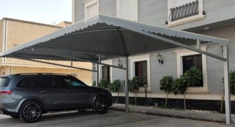اعمال المظلات والسواتر اعمال بناء ملاحق مظلات