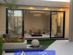تنفيذ ملحق خارجي مودرن في الرياض | تصميم وتنفيذ