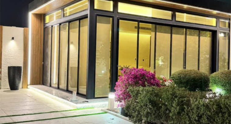 تنفيذ ملحق خارجي مودرن في الرياض | تصميم وتنفيذ