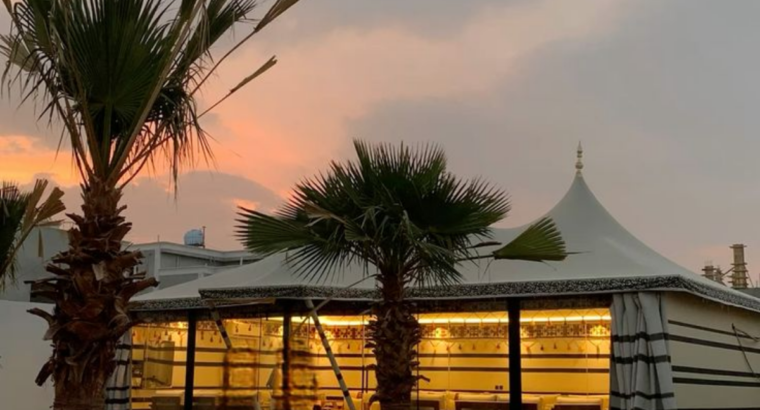 تركيب خيام واجهة زجاجية في الرياض | مؤسسة