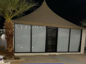 تنفيذ خيام واجهه زجاج في الرياض | بيوت شعر مودرن