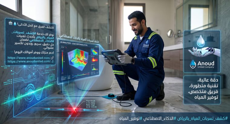 شركة كشف تسربات المياه بالرياض