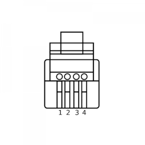 سلك العدة المميزة فى السنترال 4 طرف vs 2 طرف revo rj12 pinout diagram 