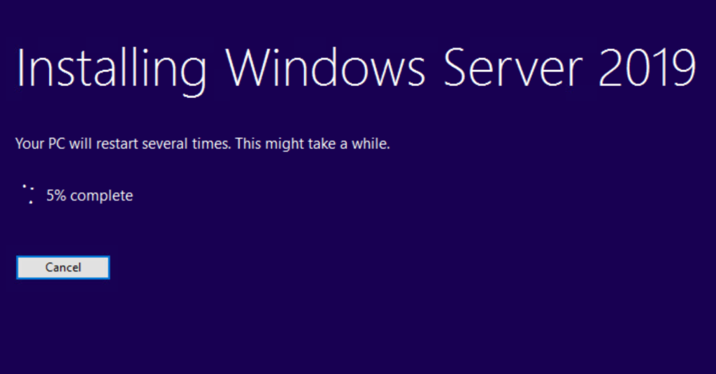 Server 2019 обновление. Inplace upgrade to 2019.