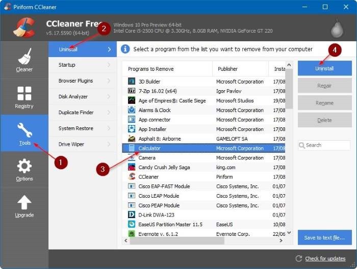  Calculator Not Working On Windows 10