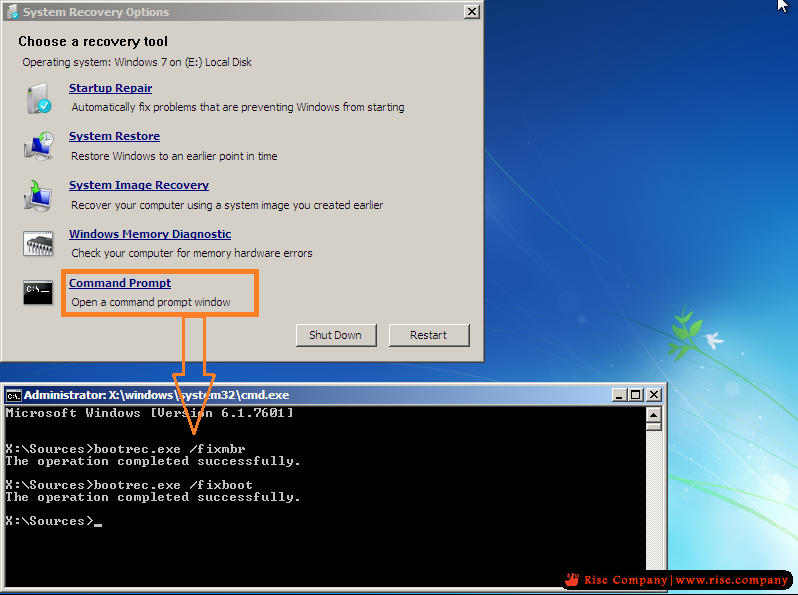 acronis true image not booting