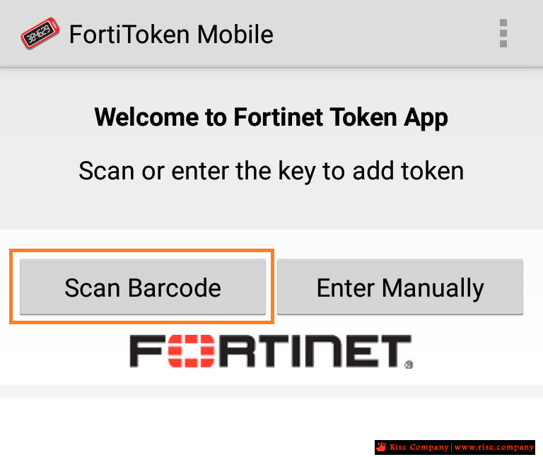 فايروول فورتي جيت FortiGate Firewall التحقق FortiToken Twofactor